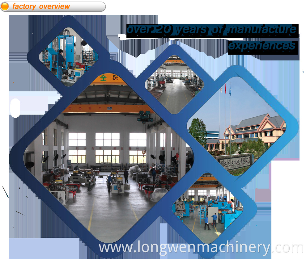 Stamping punch press end cap lid making machine and equipment